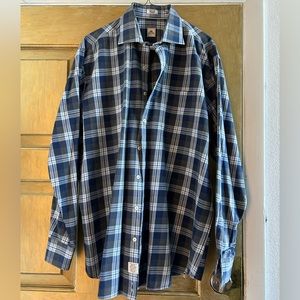 Peter Millar plaid men’s shirt